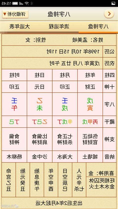 八字批命 免費